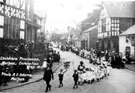 View: c10722 Malpas: Children's Procession