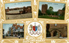 View: c10946 Chester: Postcard views