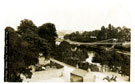 View: c11047 Chester: River Dee and Suspension Bridge