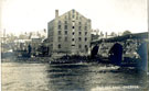 View: c11063 Chester: Old Dee Bridge and Dee Mills
