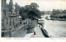 View: c11106 Chester: River Dee and City Walls
