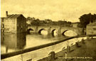 View: c11115 Chester: Old Dee Bridge and Dee Mills