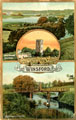 View: c11329 Winsford: multi view postcard