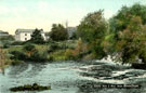 View: c11387 Altrincham: Castle Mills & Weir