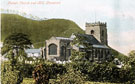 View: c11472 Frodsham: Parish Church and Hill