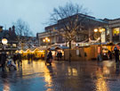 View: c11596 Chester: Christmas market in Town Hall Square