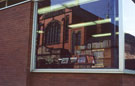 View: c11623 Middlewich: Middlewich Library window reflection
