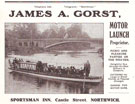 View: c12154 Northwich : Gorst boat cruises, River Weaver