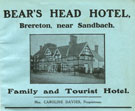 View: c12234 Sandbach: Davies, Bear's Head Hotel, Brereton