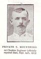 View: c12261 Congleton: portrait of Private T. Mountford