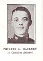 View: c12269 Congleton: portrait of Private A. Hackney