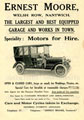 View: c12343 Nantwich: Ernest Moore cars, Welsh Row