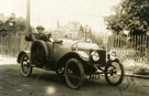 View: c12634 Photograph of "Philip" in a convertible car
