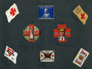 View: c12679 Cheshire: Paper flags