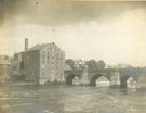 View: c13372 Chester: Old Dee Bridge and Dee Mills
