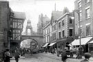 View: c13858 Chester: Eastgate Street