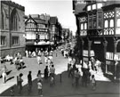 View: c14006 Chester: Eastgate Street, The Cross