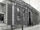 View: c14130 Macclesfield: Castle Street, Cheshire and Northwich Building Society