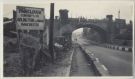 View: c14852 Holmes Chapel: London Road, Railway Bridge