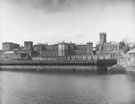 View: ch2893 View of St Mary's Church City Walls and Castle from Edgars Feild 	