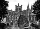 View: ch3005 Chester, Cathedral From South East 	