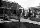 View: ch3012 Chester, Cathedral, Cloisters Garden 	