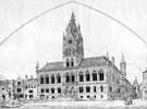 View: ch3048 Chester, Town Hall 	