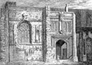 View: ch3069 Chester, Cathedral, South Entrance 	