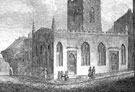 View: ch3191 Chester, St Bridget's Church 	