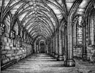 View: ch3229 Chester, Cathedral 	
