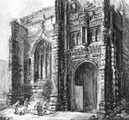 View: ch3245 Chester, Cathedral, South Porch 	