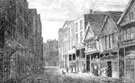 View: ch3267 Chester, Northgate Street, South End 	