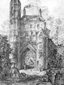 View: ch3270 Chester, Old Bridge Gate 	