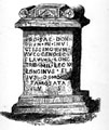 View: ch4017 Roman Altar found in Eastgate Street	