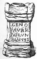 View: ch4025 Roman Altar found July 1849 	