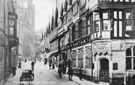 View: ch4039 View up St. Werburgh Street to Cathedral