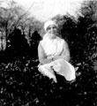View: ch4159 Nurse in garden of Boughton Grange