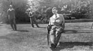 View: ch4170 Patient in garden of Boughton Grange