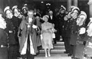 View: ch4330 Chester: Town Hall, visit of the Queen Mother 