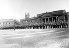 View: ch4538 The Cheshire Regiment on parade at Chester Castle