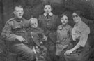 View: ch4948  George and Elizabeth Evans of Newtown with children Bobby, Stanley and George