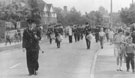 View: ch4983 Church lads brigade marching in Blacon 	