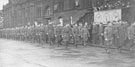 View: ch5069 Home Guard parade outside Town Hall Chester 	