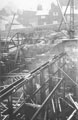 View: ch5123 Construction of hydroelectricity station at Old Dee Bridge on the site of the Old Dee Mills