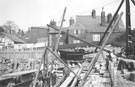 View: ch5125 Construction of hydroelectricity station at Old Dee Bridge on the site of the Old Dee Mills