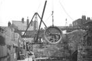 View: ch5126 Construction of hydroelectricity station at Old Dee Bridge on the site of the Old Dee Mills