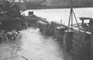View: ch5127 Construction of hydroelectricity station at Old Dee Bridge on the site of the Old Dee Mills