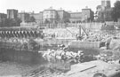 View: ch5129 Construction of hydroelectricity station at Old Dee Bridge on the site of the Old Dee Mills