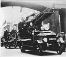 View: ch5214 Fire Brigade passing through The Northgate