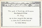 View: ch6154 Certificate given by Handbridge people for War efforts of a W. Day 	